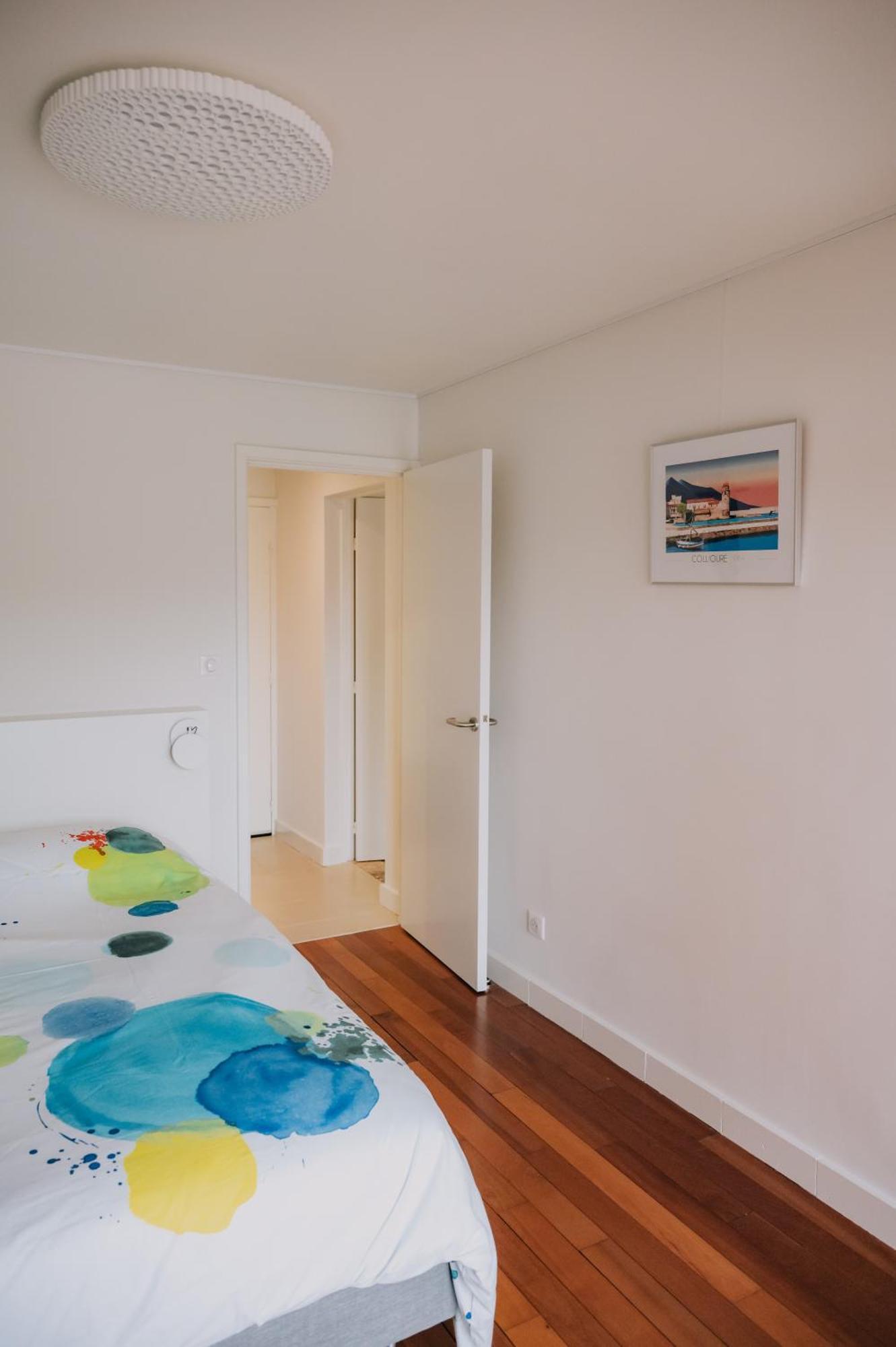 Splendide Appartement Climatise Avec Vue Sur Mer Et Clocher - Parking Et Wifi Collioure Exterior photo