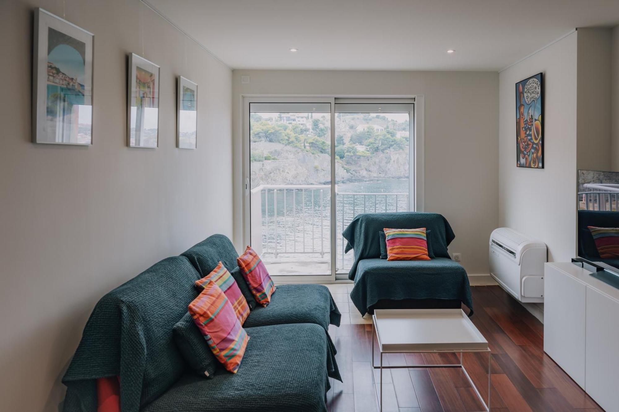Splendide Appartement Climatise Avec Vue Sur Mer Et Clocher - Parking Et Wifi Collioure Exterior photo